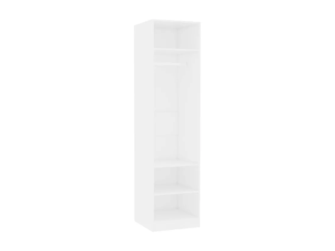 Garde-robe Blanc 50 x 50x200