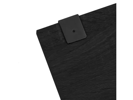 Ensemble de meubles salle de bain 7 pcs noir bois d'ingénierie