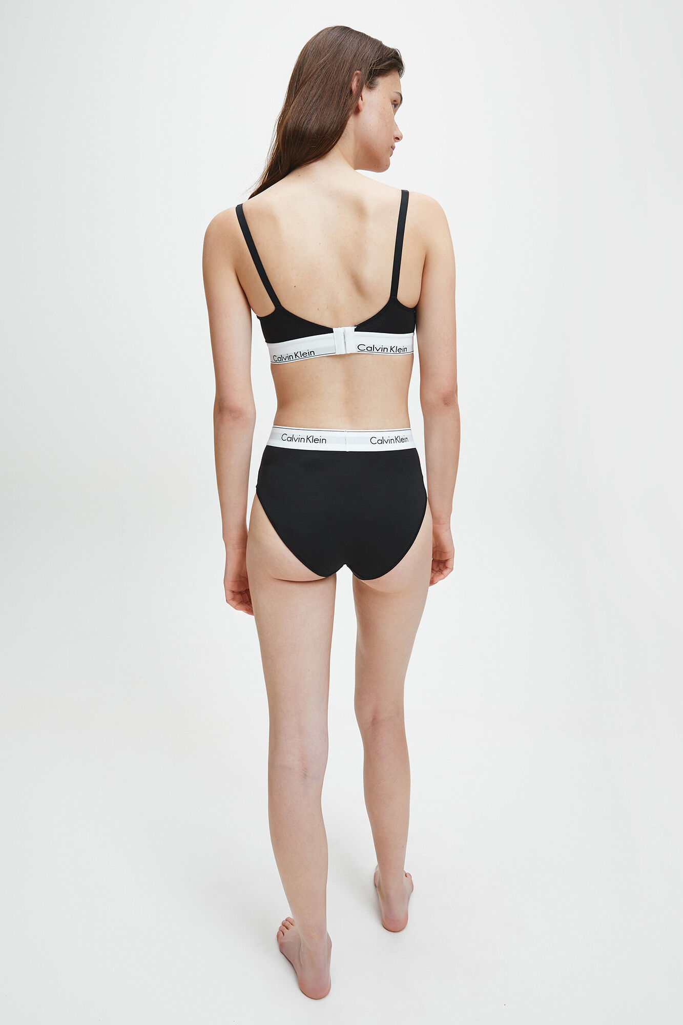 Top de maternidade Calvin Klein em algodão com cós elástico