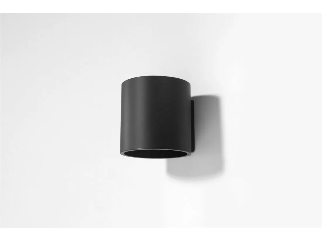 Sollux ORBIS 1 Applique Murale Light Up Down Noir, G9