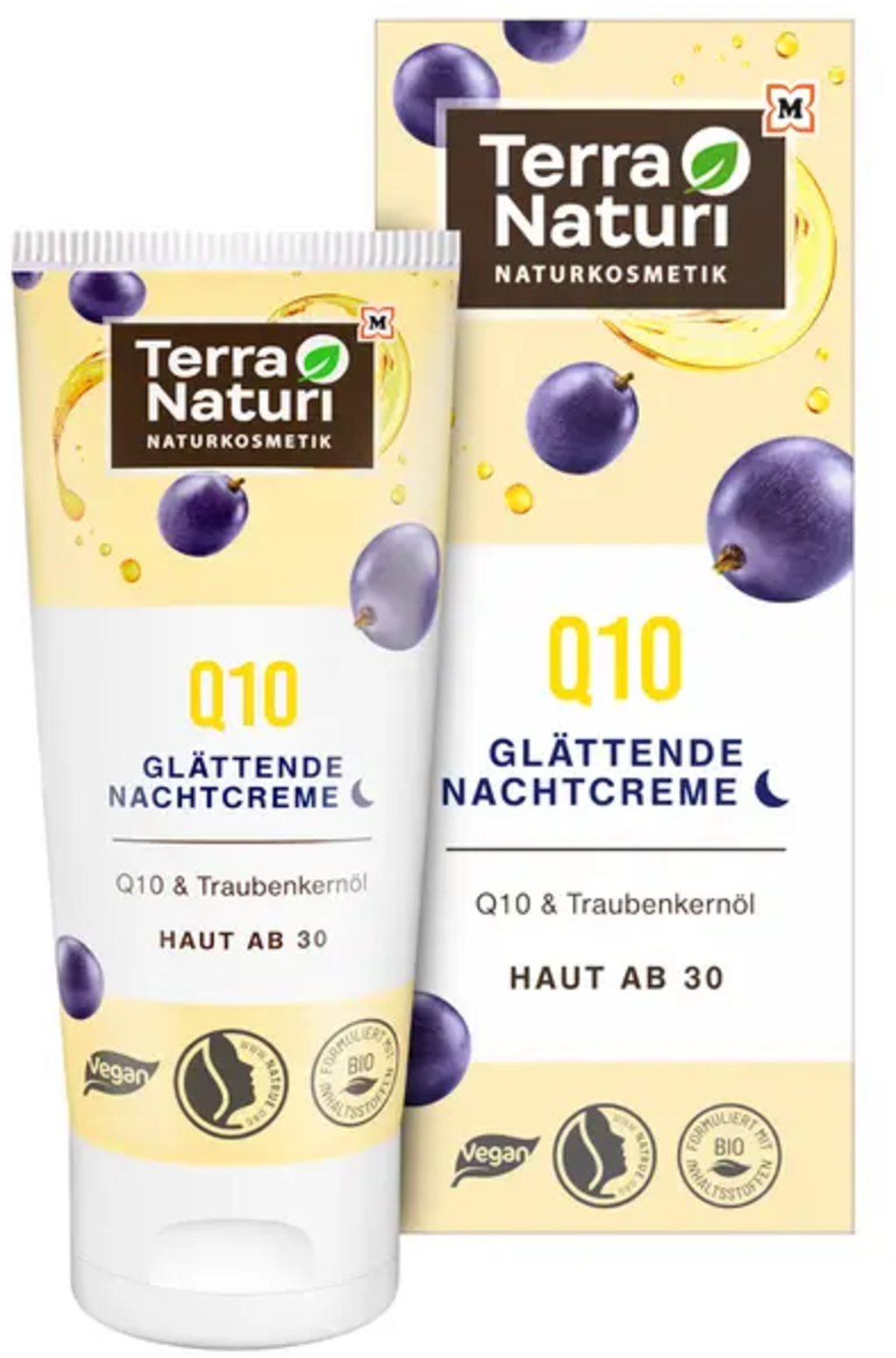 Terra Naturi  Q10 Glättende Nachtcreme, 50 ml