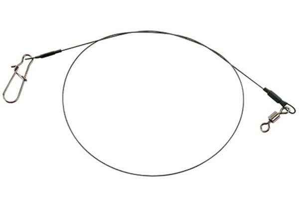 Bas de Ligne Fox Rage Strike Point 7 Strand Titanium Leader 50cm 23kg/50lb (2 pièces)