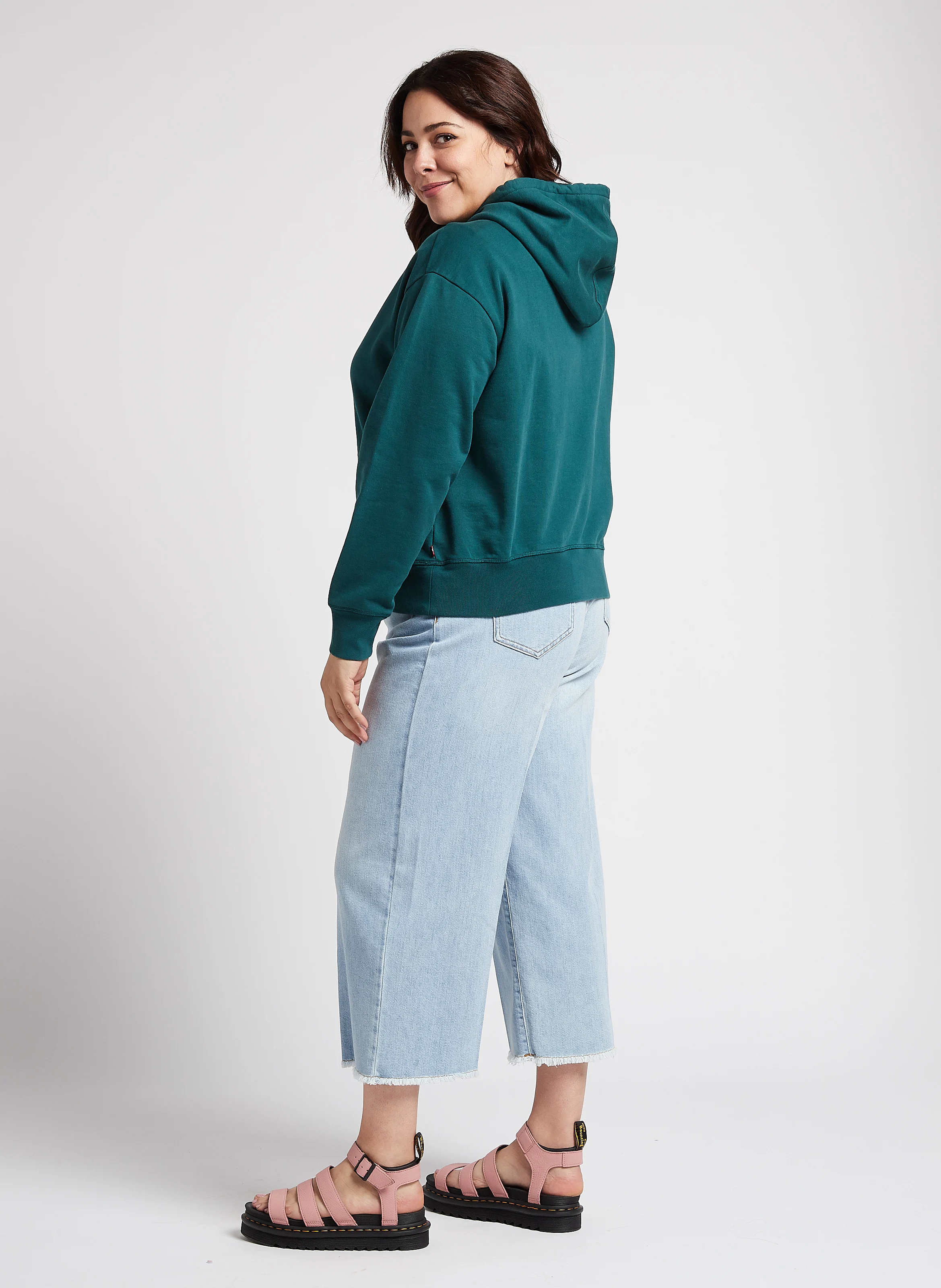PL GRAPHIC STNDRD HOODIE - Sweat à capuche sérigraphié en coton mélangé| Vert