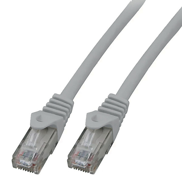 Cordon de raccordement MCL Samar RJ45 3 m gris
