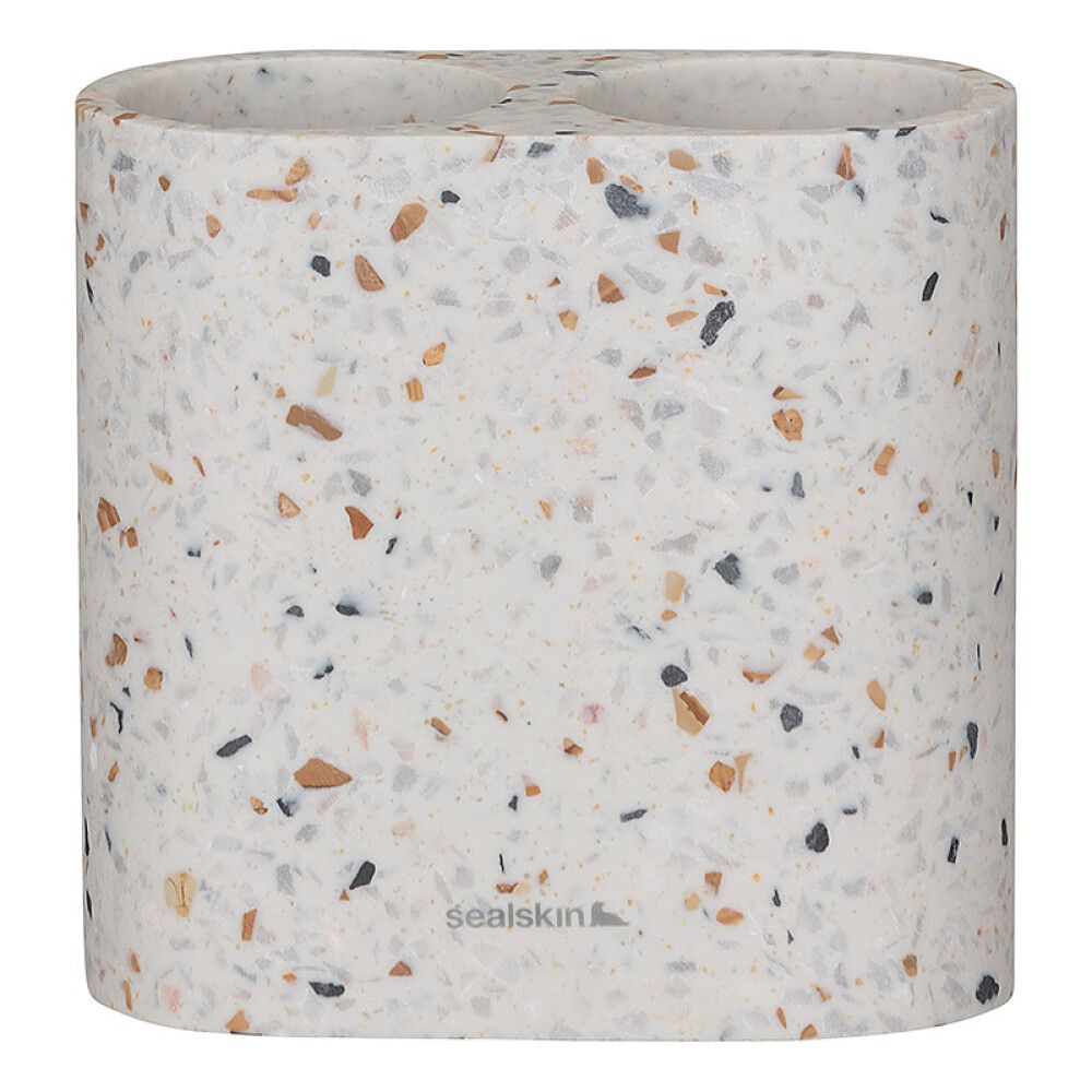 TANNBØRSTEHOLDER SEALSKIN BLEND 10,8CM TERRAZZO
