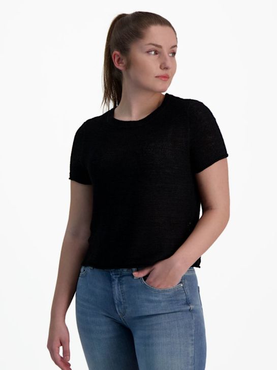 ONLY T-Shirt Schwarz