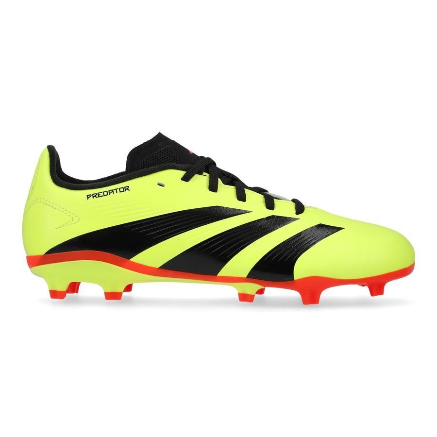 adidas Predator League FG Energy Citrus - Jaune/Noir/Rouge Enfant