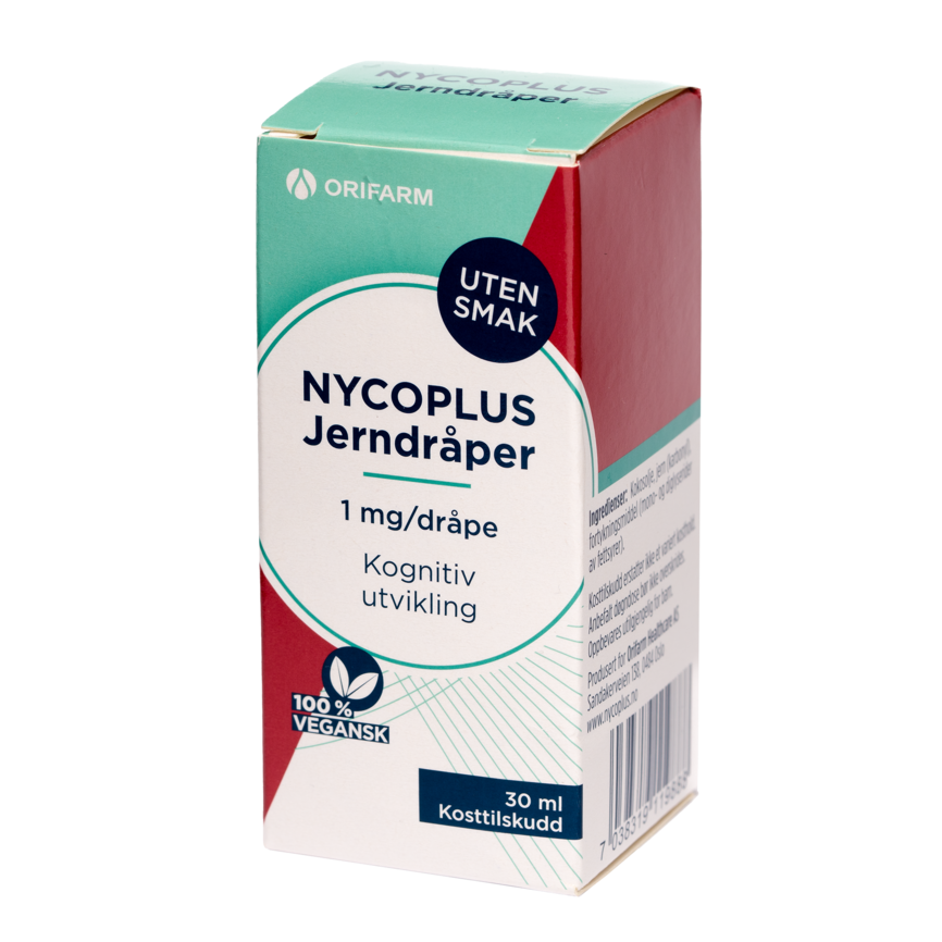 Nycoplus jerndråper 1mg/dråpe 30 ml