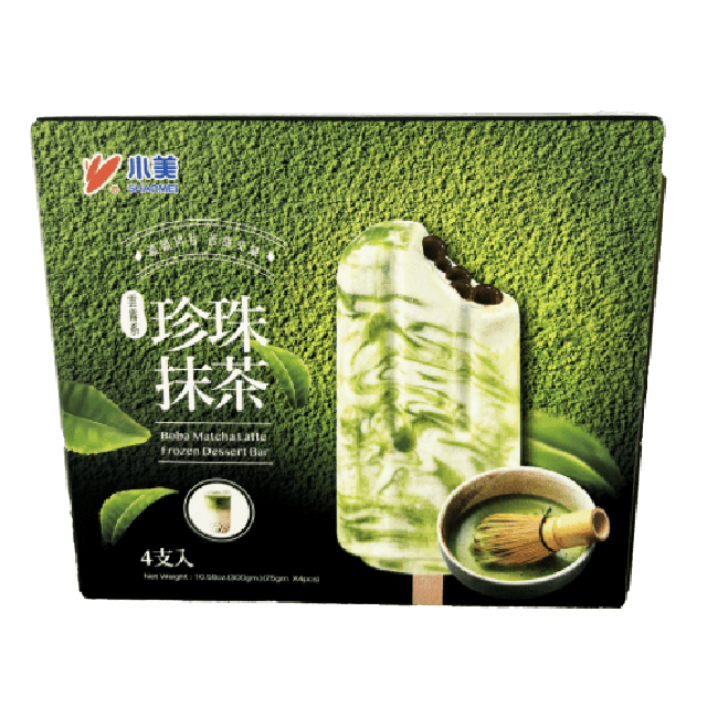 Shao Mei Boba Matcha Latte Ijsreep 4x75g