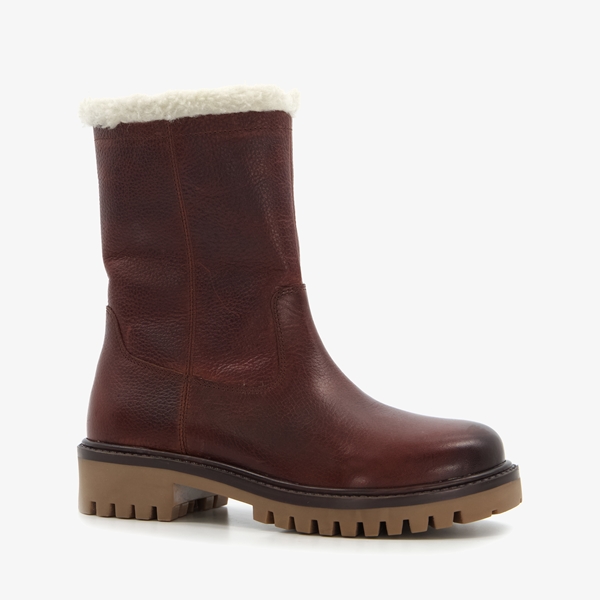 Hush Puppies leren gevoerde meisjes boots