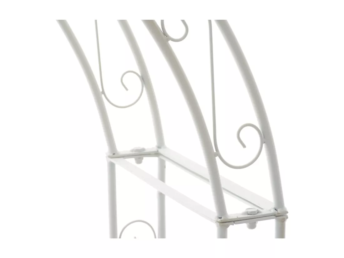 Arche à rosiers - Métal & Métal - Blanc - Lenz