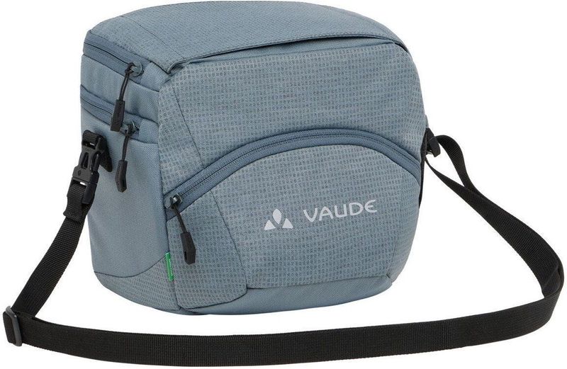 Vaude - Ontour Box - Stuurtas - Grijs - PU-coating - Inclusief Regenhoes