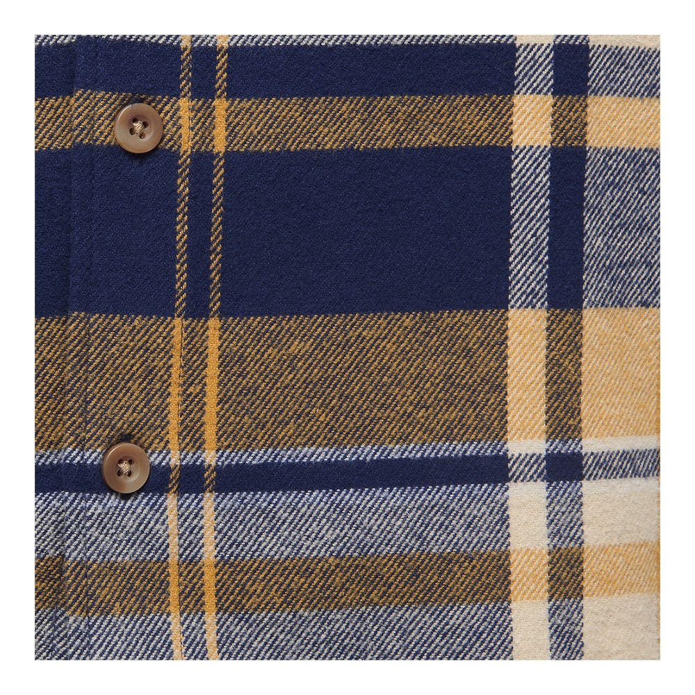 Black Diamond PROJECT FLANNEL - Surchemise Homme indigo/gold plaid