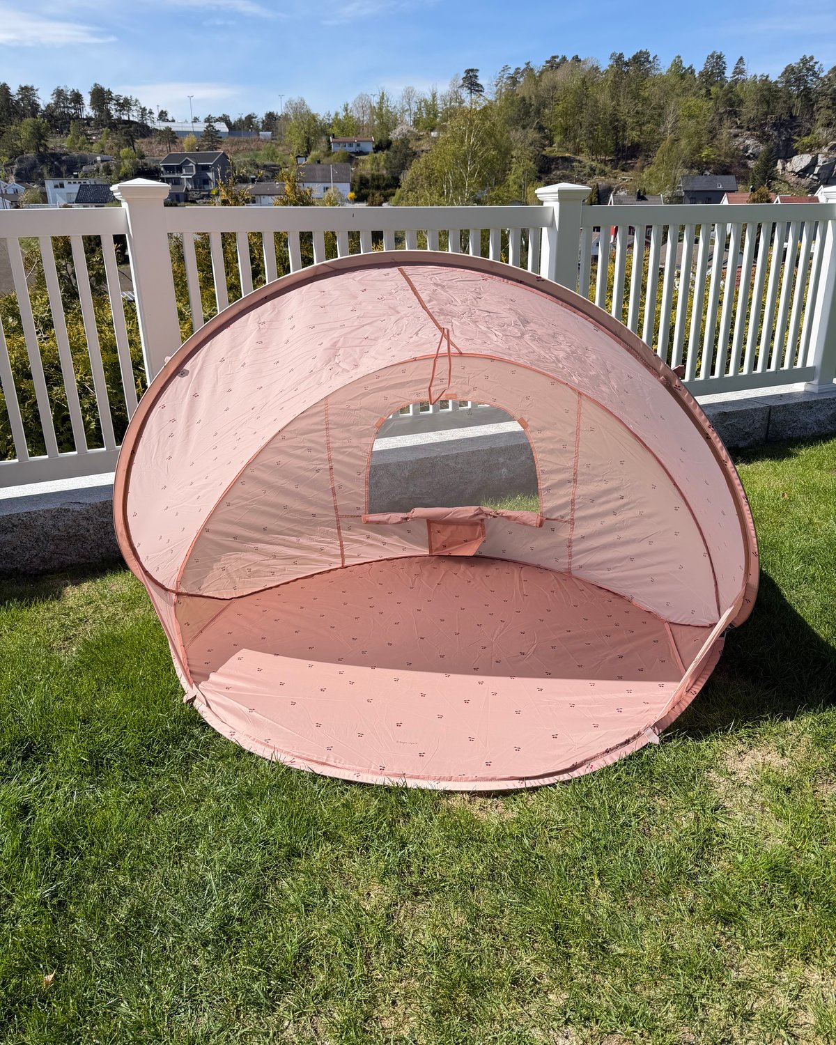UV Telt Baby, Stort – Strandtelt Pop-up UV50+ | 115×125 cm