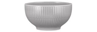 Seltmann Weiden Cafe au lait Schale AMINA 6er Set Porzellan silbergrau