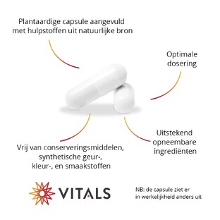 Vitals Elke Dag 50  Capsules 60CP