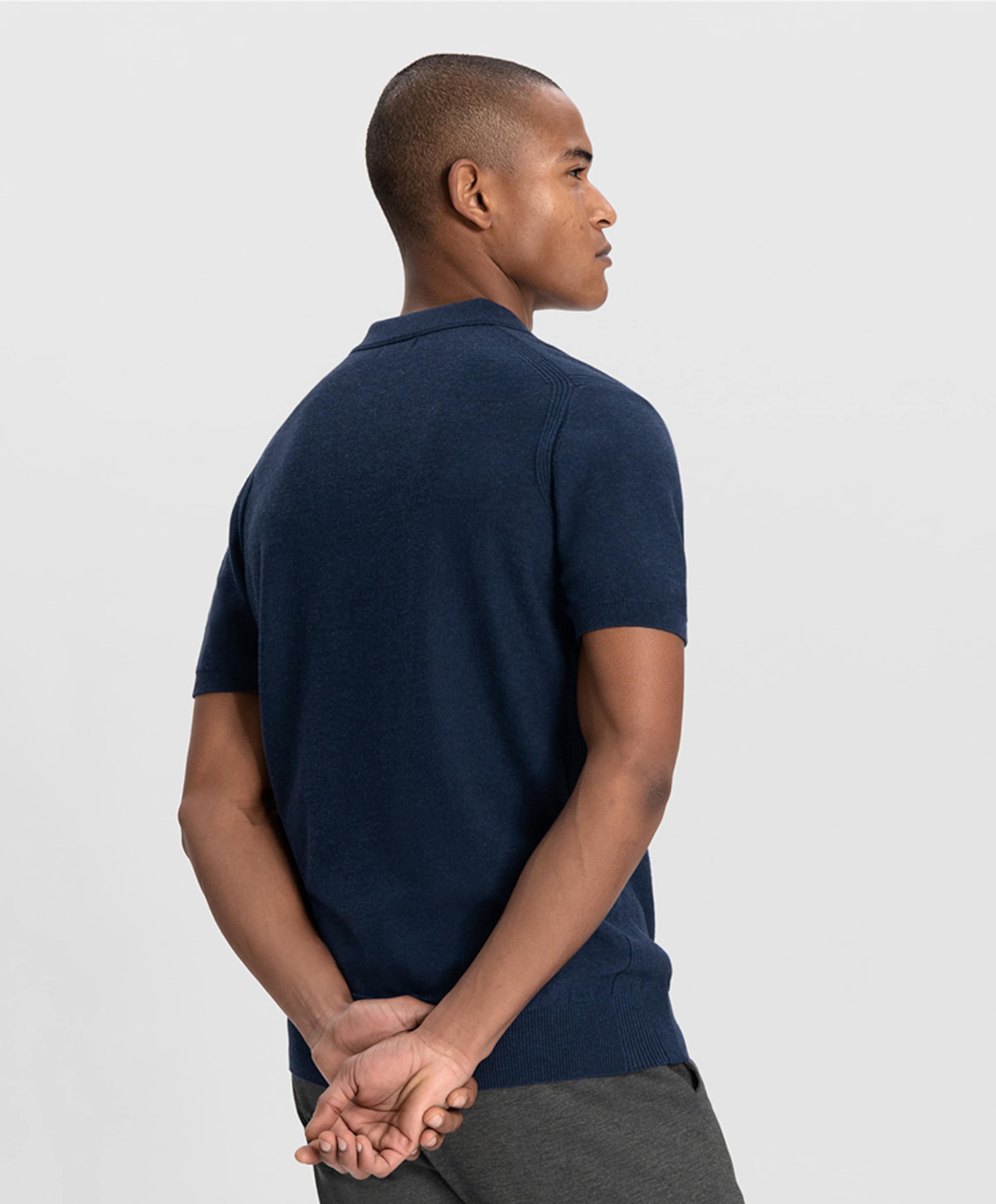 Dstrezzed Heren polo blauw