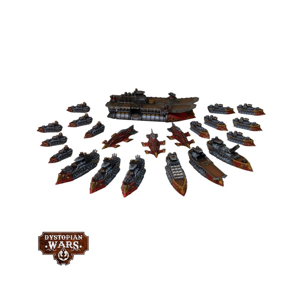 Dystopian Wars: Victory Battlefleet Set