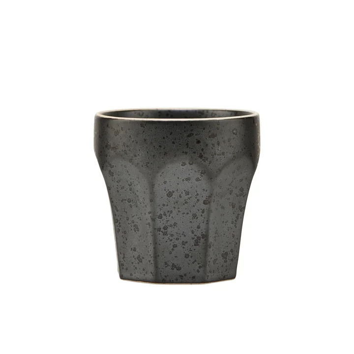 House Doctor - Berica Espressotasse, H 63 mm, schwarz