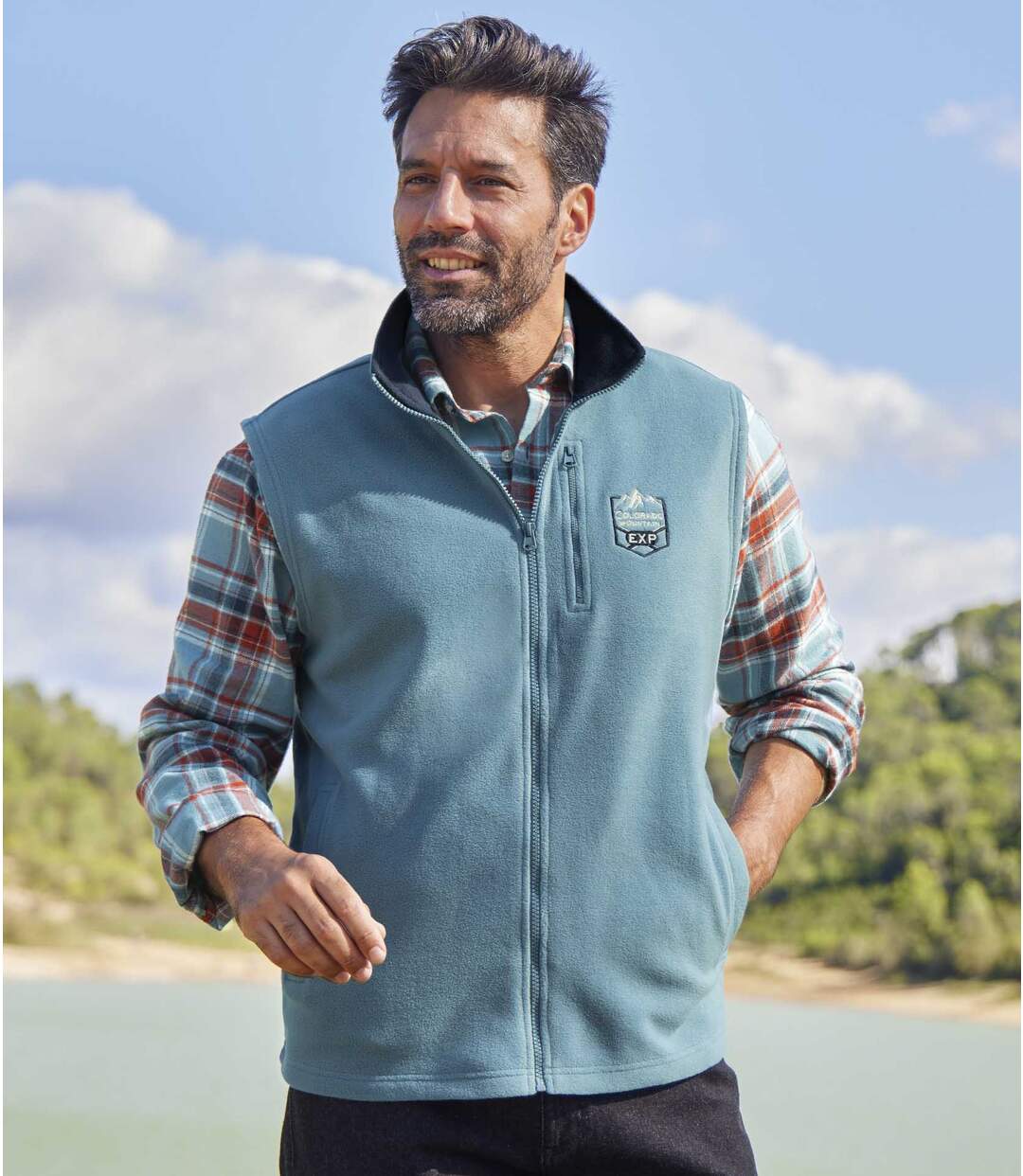 Lot de 2 Gilets Polaires Sans Manches Colorado
