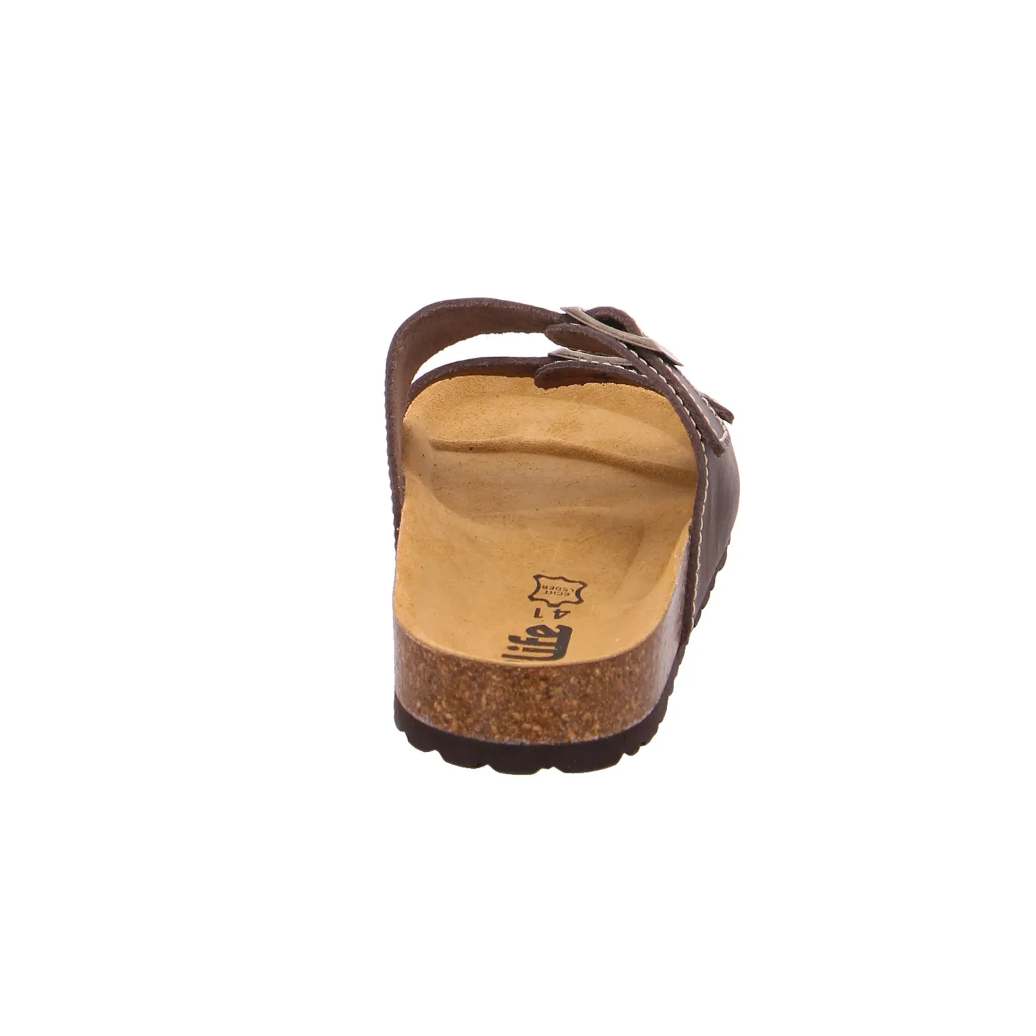 BIOLife Bio-Mûles Braun Leder