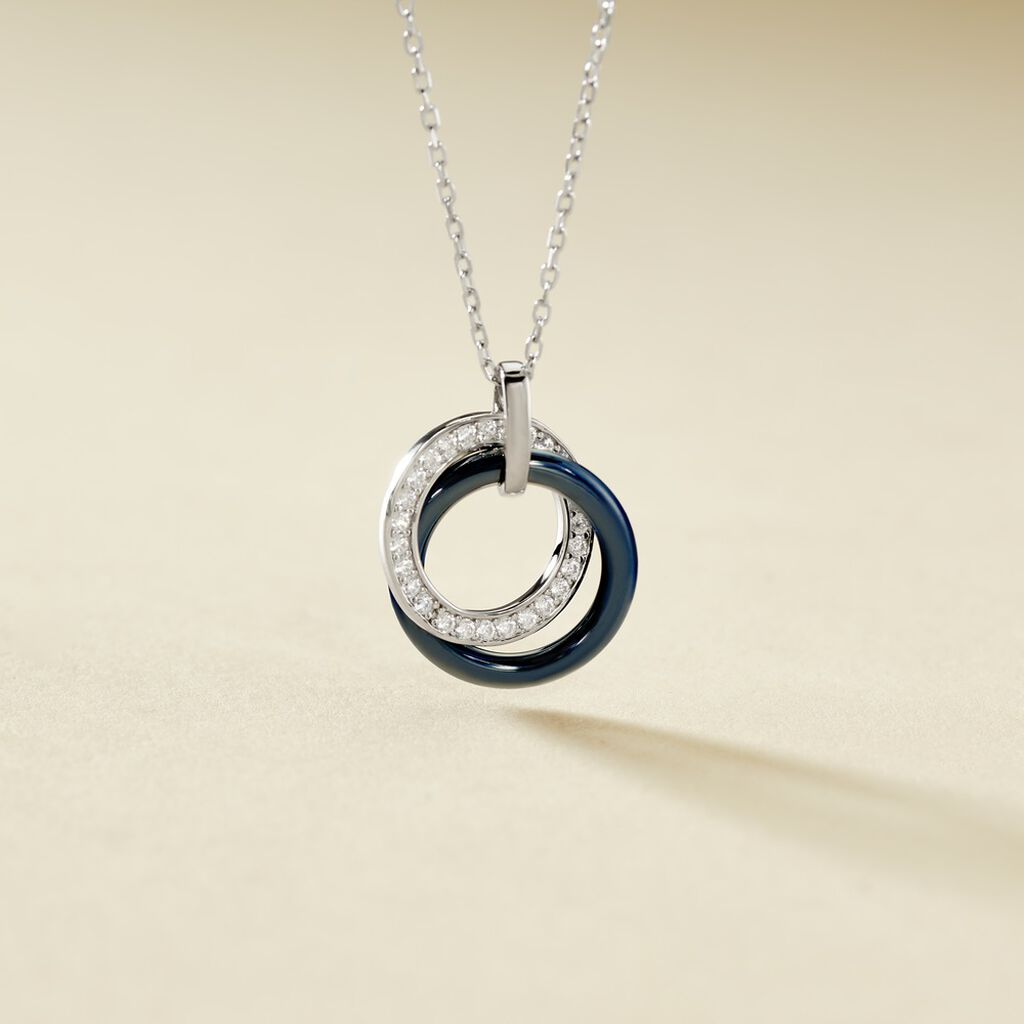 Collier Grizzel Argent Céramique Oxyde