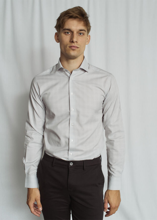 Bruun & Stengade BS Glan Modern Fit Shirt Sand