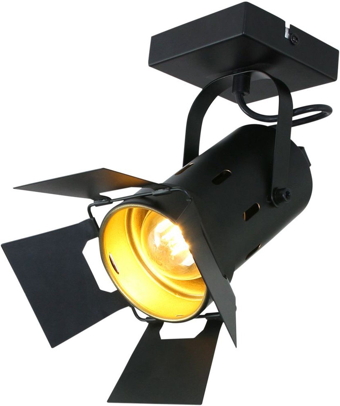 Plafondlamp 7996ZW Carré Mexlite B25 x D25 cm