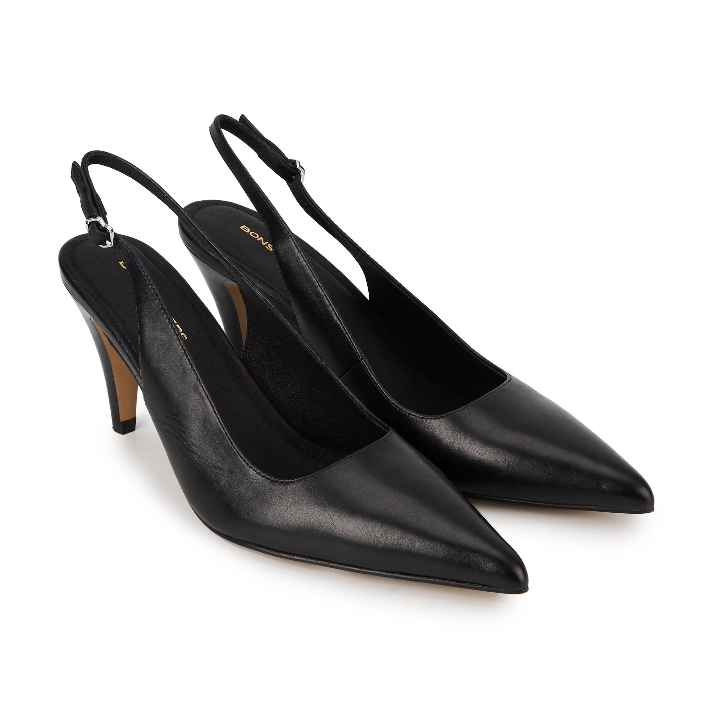 TINA CUIR LISSE - Escarpins en cuir | Noir