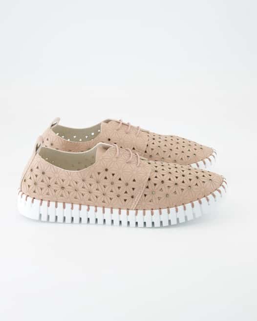 Terry Poppy Sneaker in Rosa