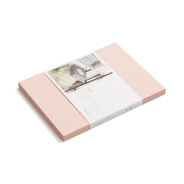 Oppbevaringsboks Kleo A4 Dusty Pink Bigso Box of Sweden