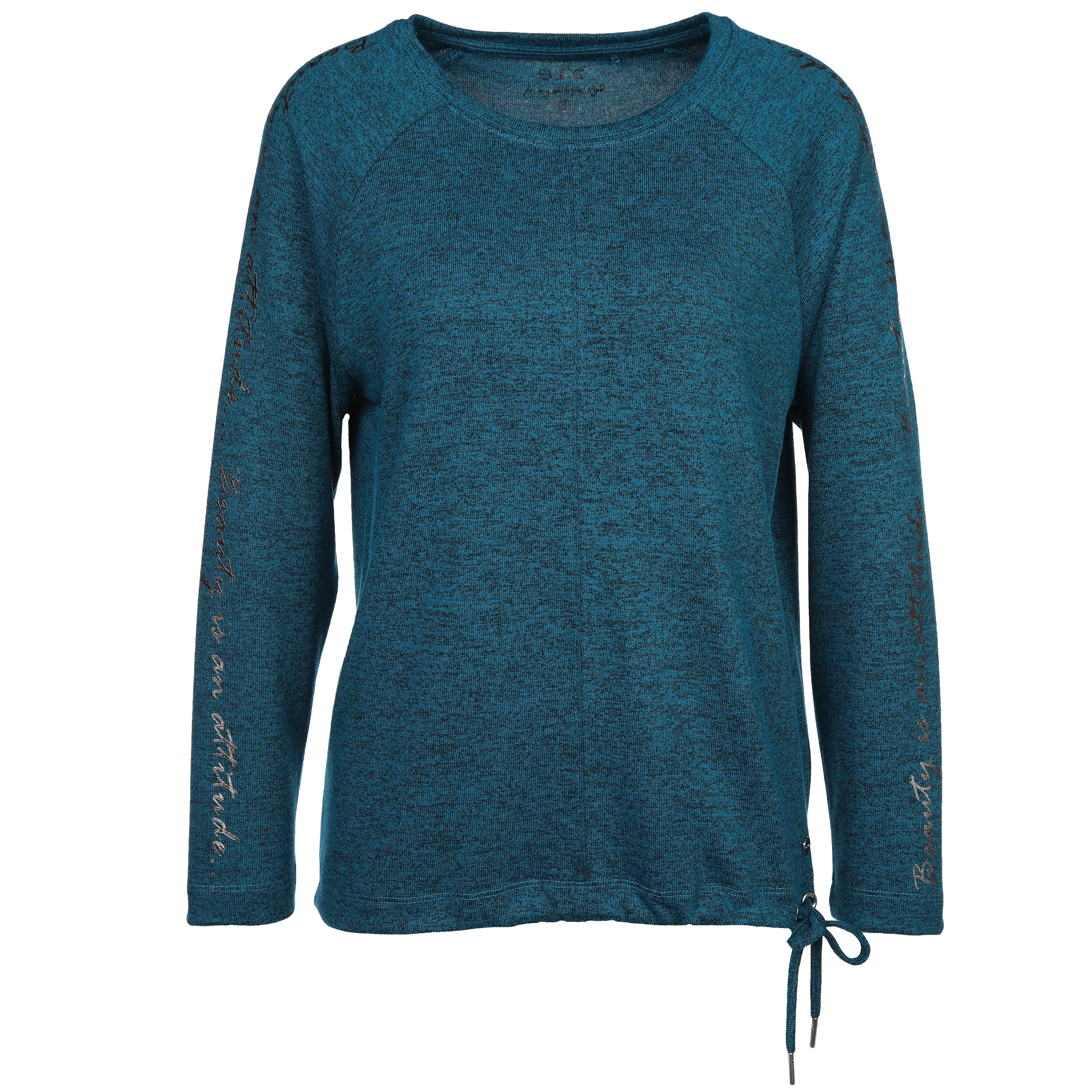Damen Raglanshirt mit Schriftprint