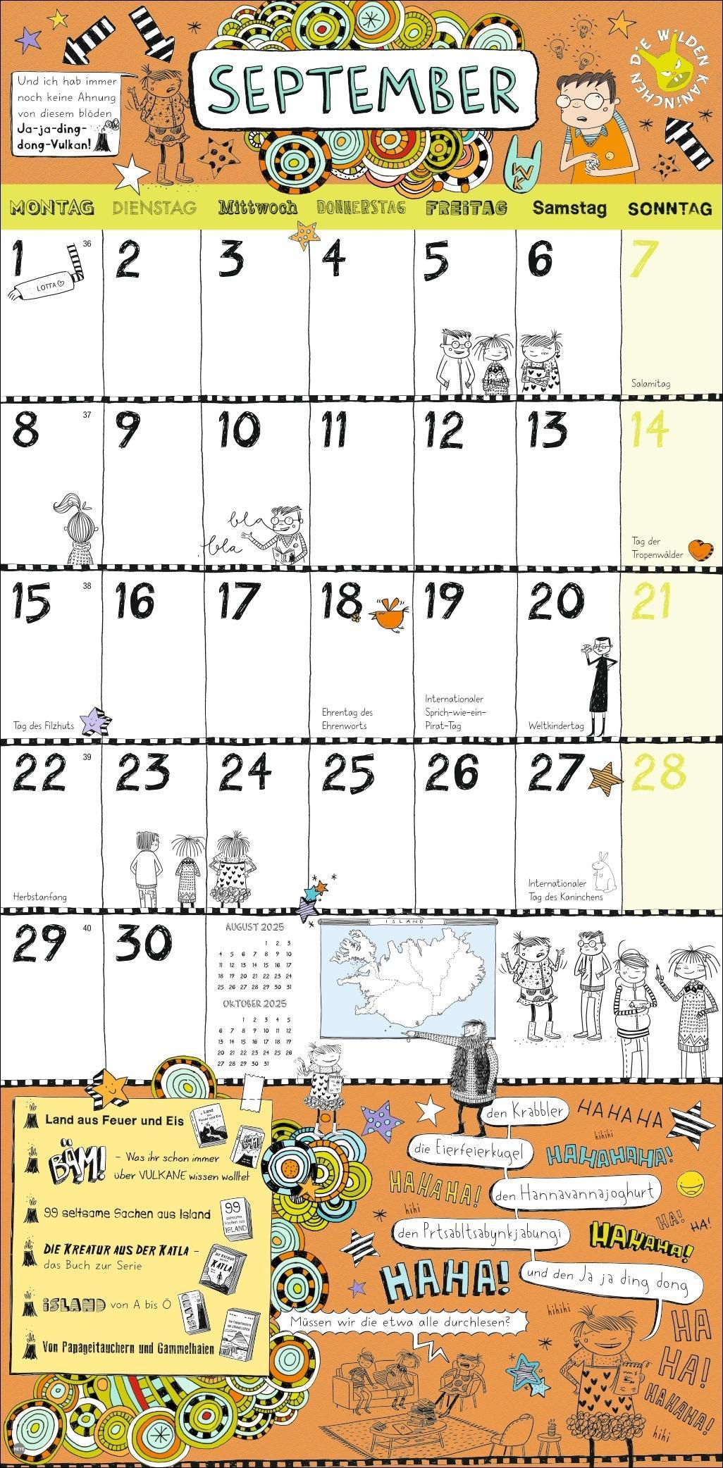 Lotta-Leben Broschurkalender 2025