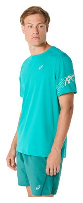 Maillot manches courtes Asics Icon Bleu Homme