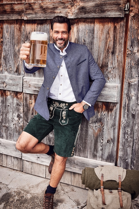Janker, Tracht, Leinen-Mix, Trachtenfutter, bis Gr. 70