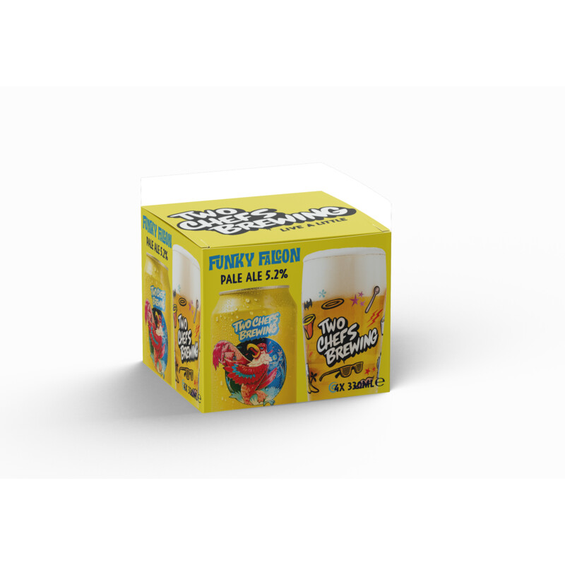 Two Chefs Brewing Funky falcon 4-pack