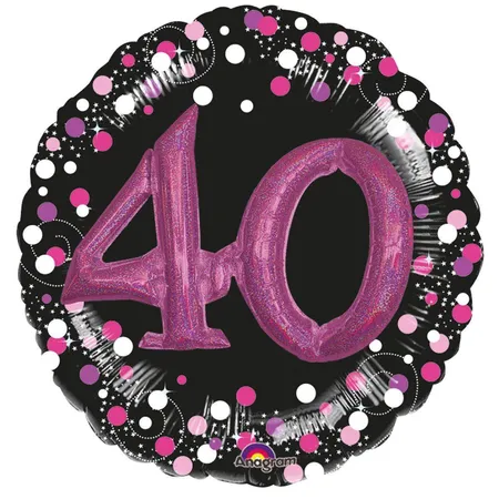 amscan Folienballon Multi Sparkling, 40