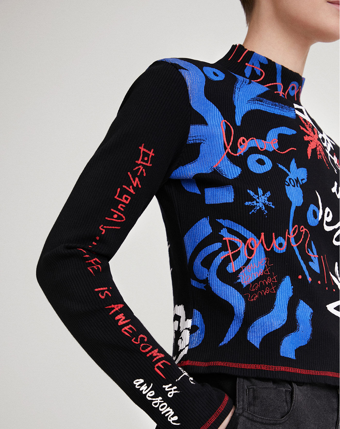 Desigual Top Mathilda noir
