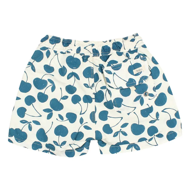 Búho Short de Bain Cerises | Ecru