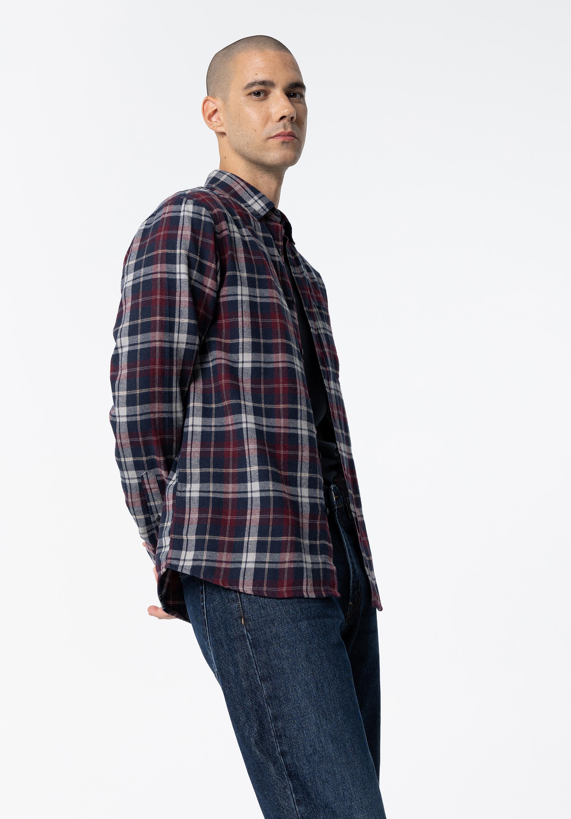 Camisa Regular Fit Flanela Xadrez