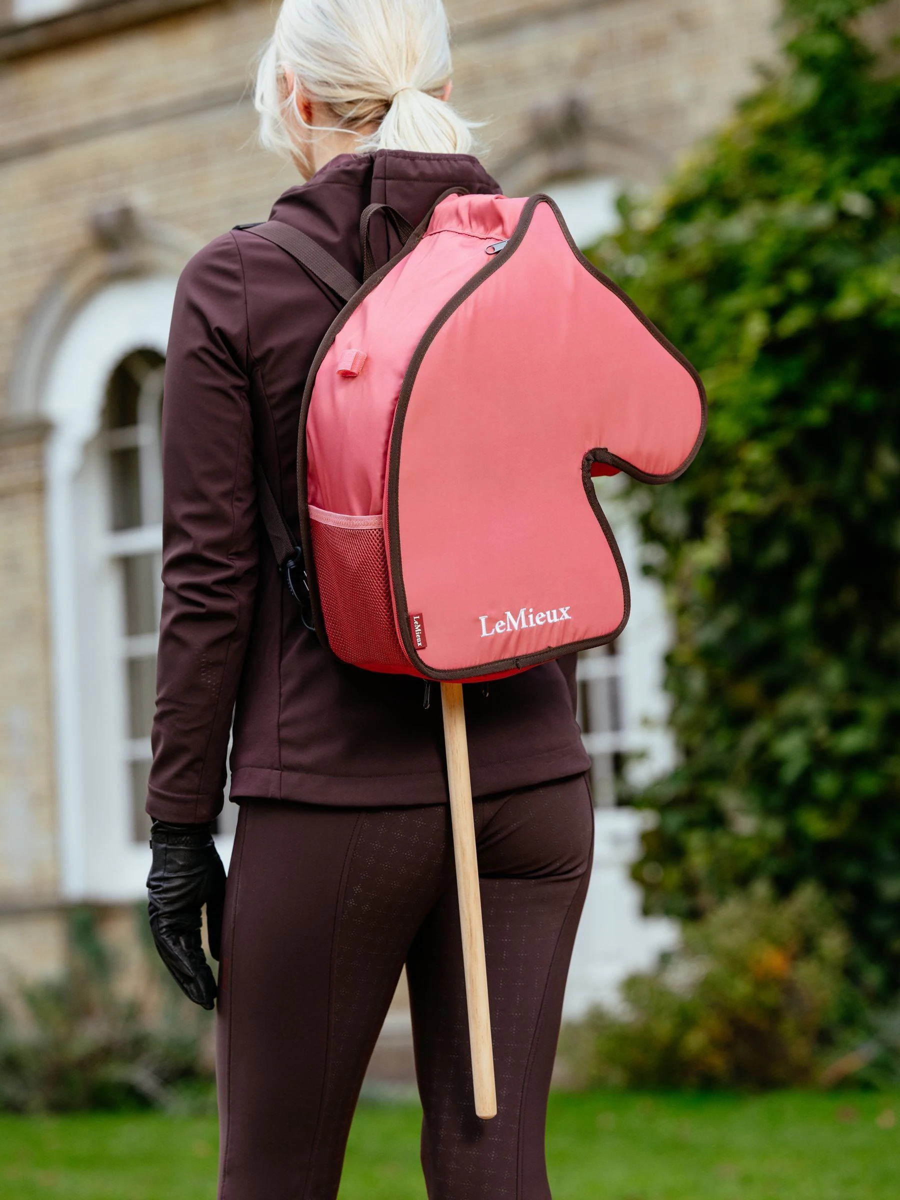 LeMieux Pink Hobby Horse Carry Bag Cranberry