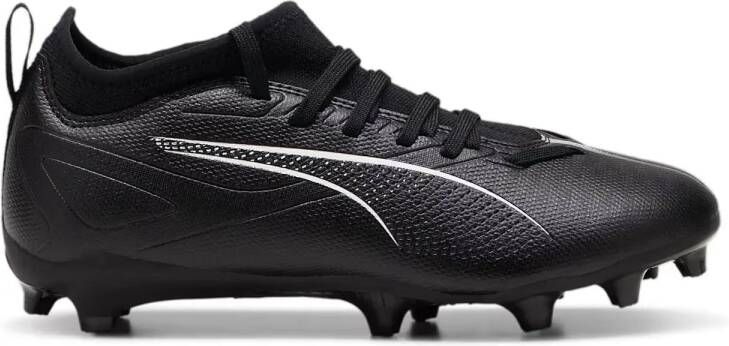 Puma ULTRA 5 MATCH FG AG Jr Junior voetbalschoenen zwart wit