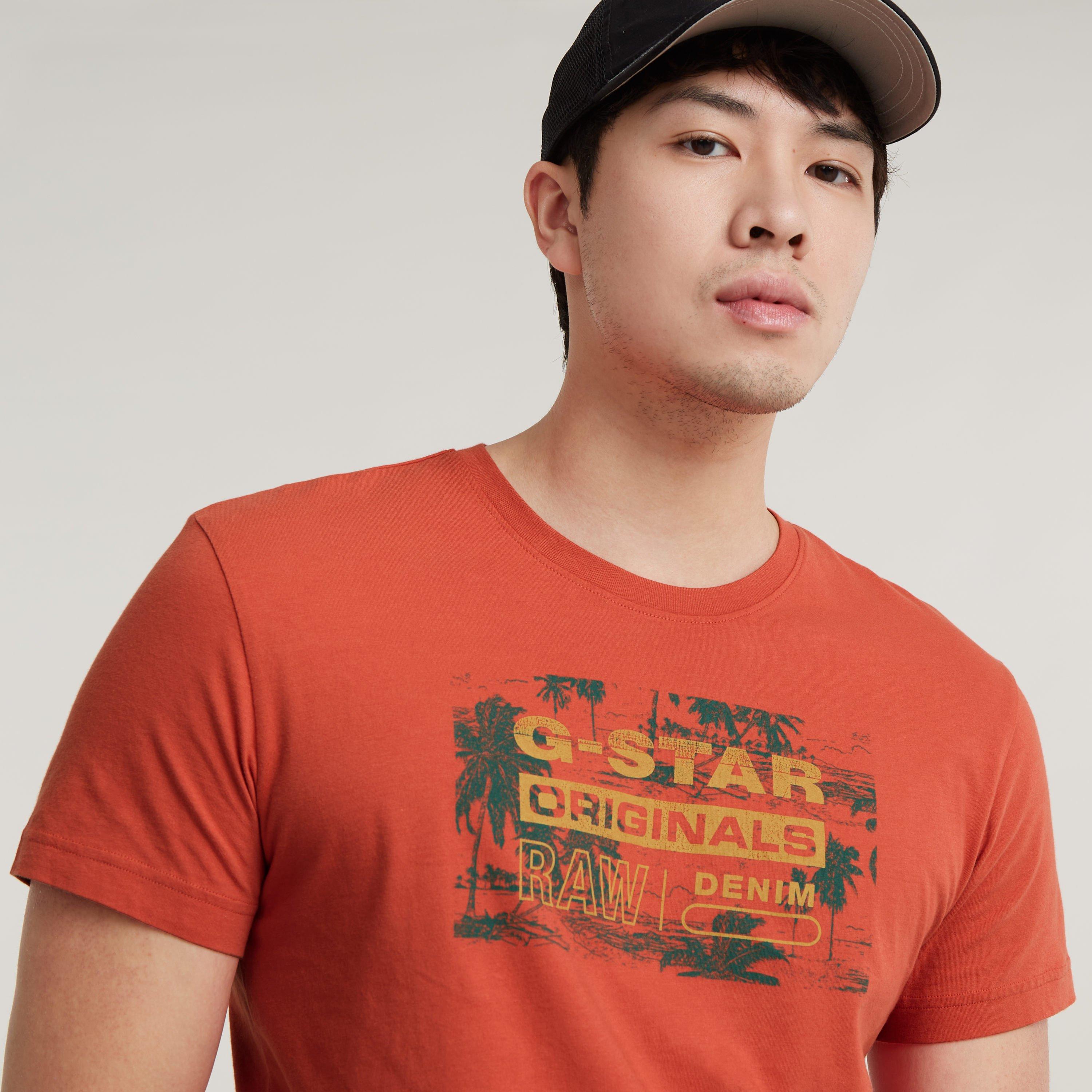 G Star Framed Palm Originals T Shirt