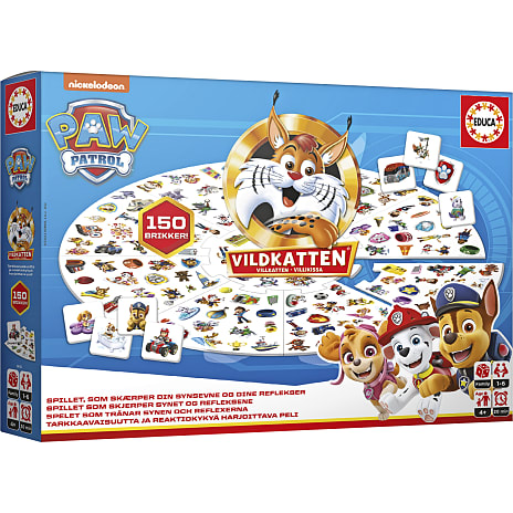 Vildkatten børnespil med Paw Patrol