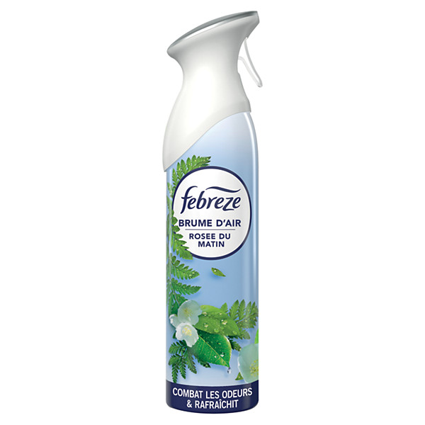 Désodorisant aérosol Febreze Brume d'Air Rosée du matin 185 ml