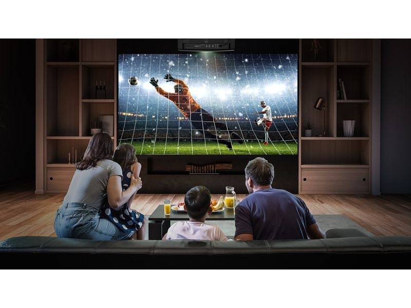 Optoma Projektor UHZ68LV Heller 4K UHD Dual Laser Heimkinoprojektor mit 5000 Lumen Helligkeit