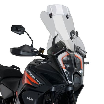 Bulle Puig Touring Plus avec visière - Gris