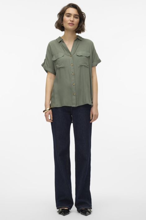 Vero Moda groene dames blouse