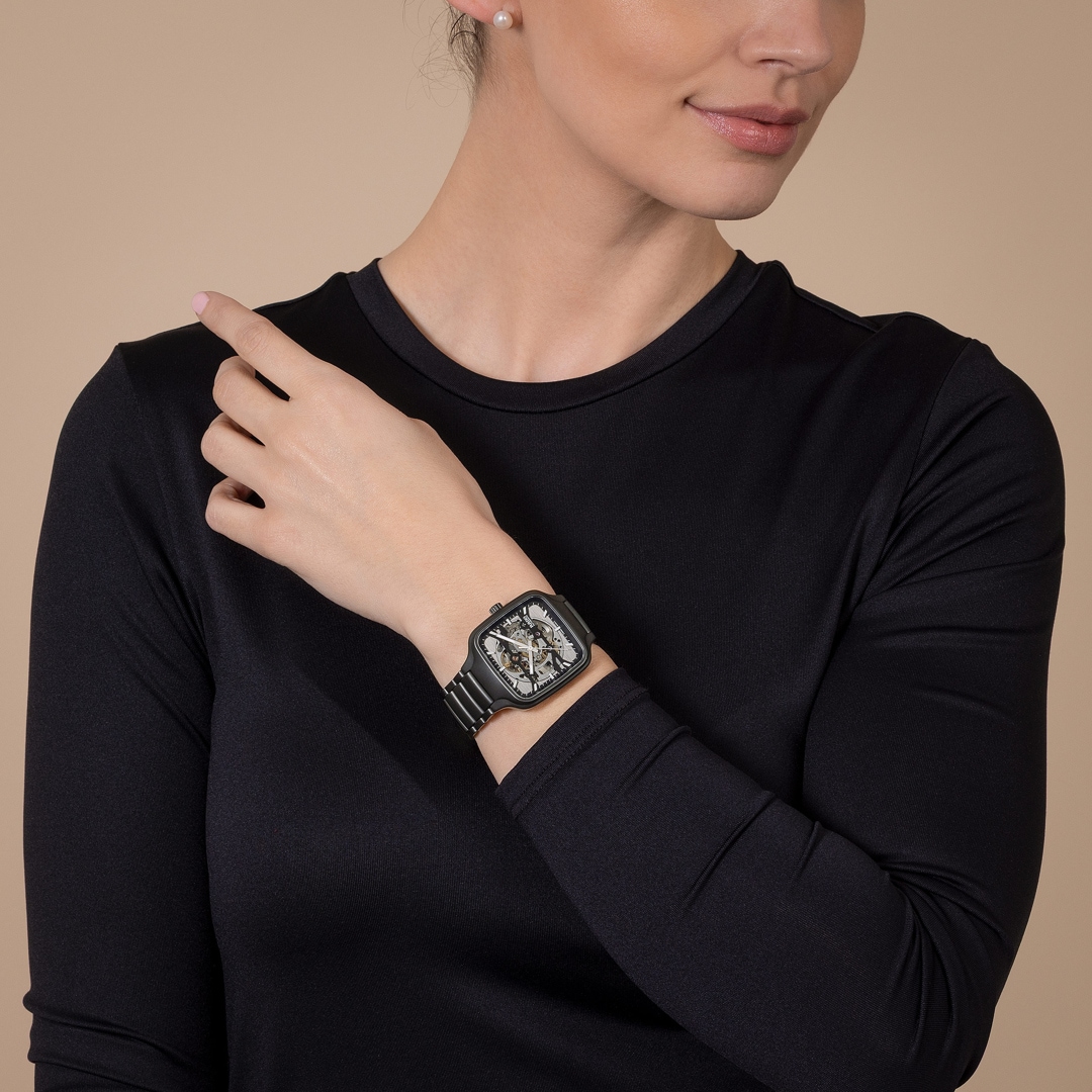 Rado True Square L Automatik Skeleton