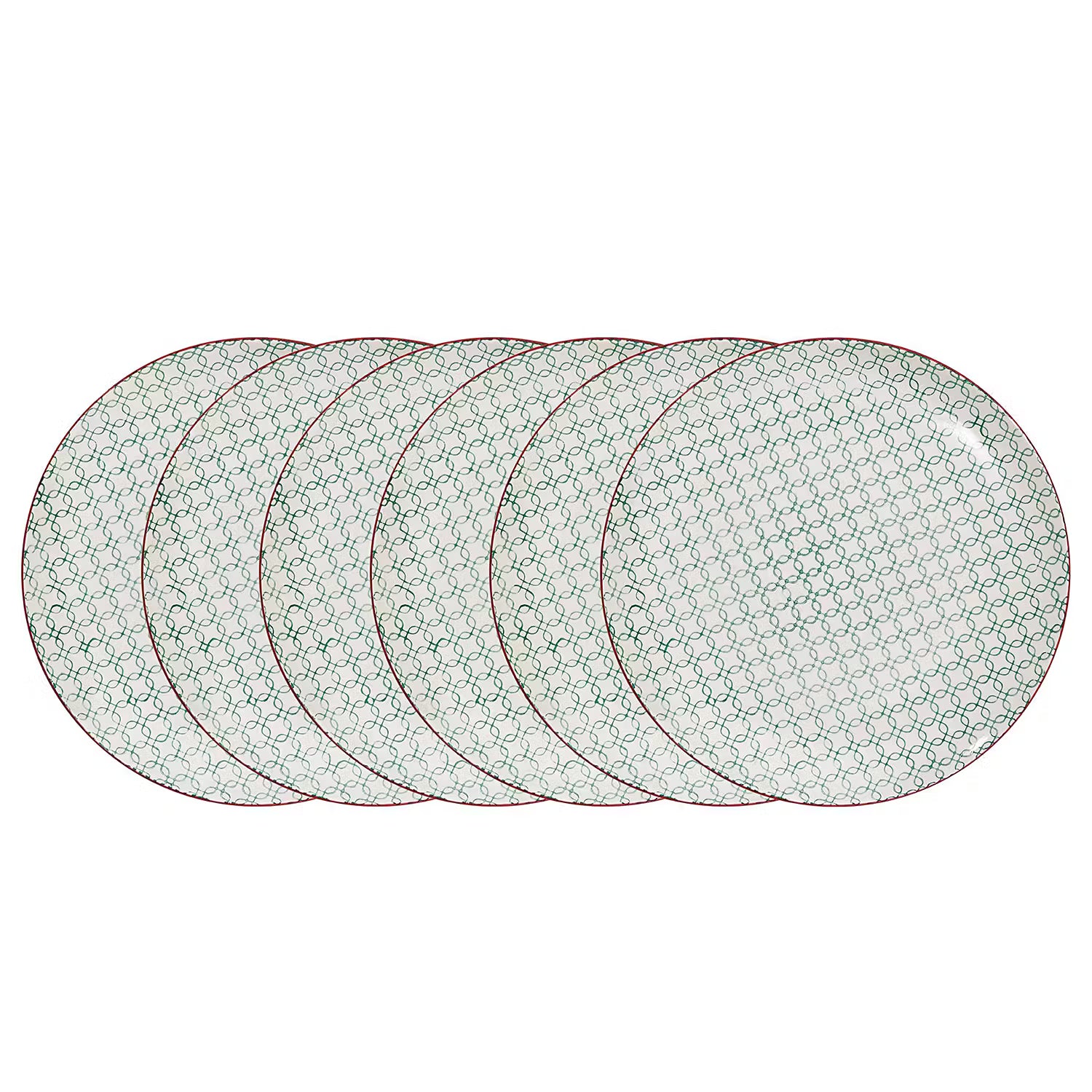 RETRO Speiseteller 4er-Set